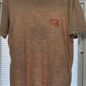 Miller High Life Graphic Beer T-Shirt Medium Lucky Brand